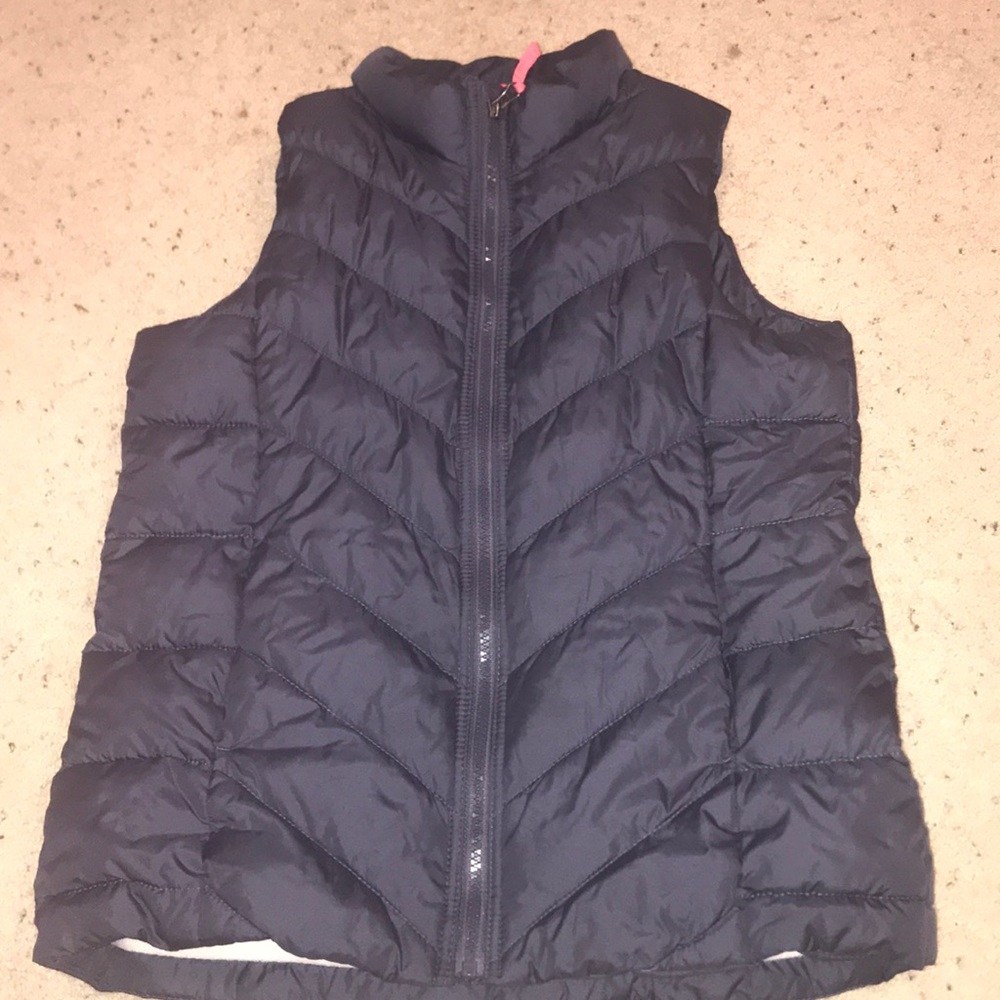Blue grey vest